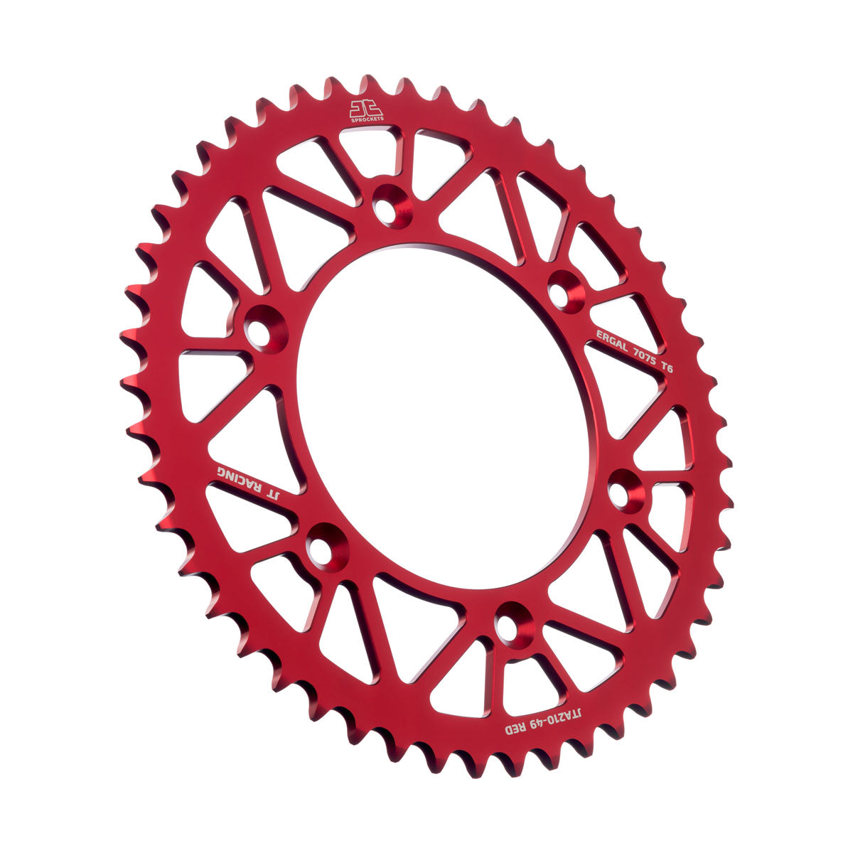 JT Takaratas Alumiini 7075 T6 Punainen JTA210.49RED