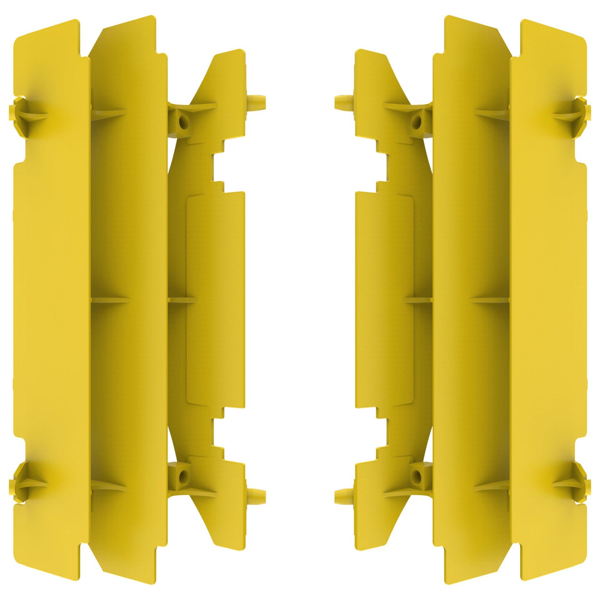 Polisport radiator louvers Suzuki RM125(01-08) RM250(96-06) Yellow rm01