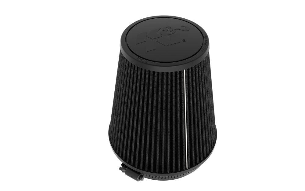 K&N Universal Clamp-On Air Filter 5"Flg, 6-1/2" B, 4-3/8" T, 7"H