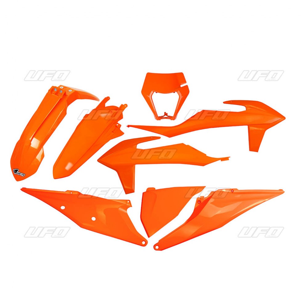 UFO Muovisarja 6-osainen Oranssi 127  KTM EXC/EXC-F 125-500 20-