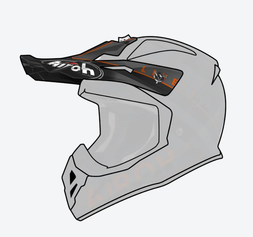 Aviator ACE Kypärän Lippa