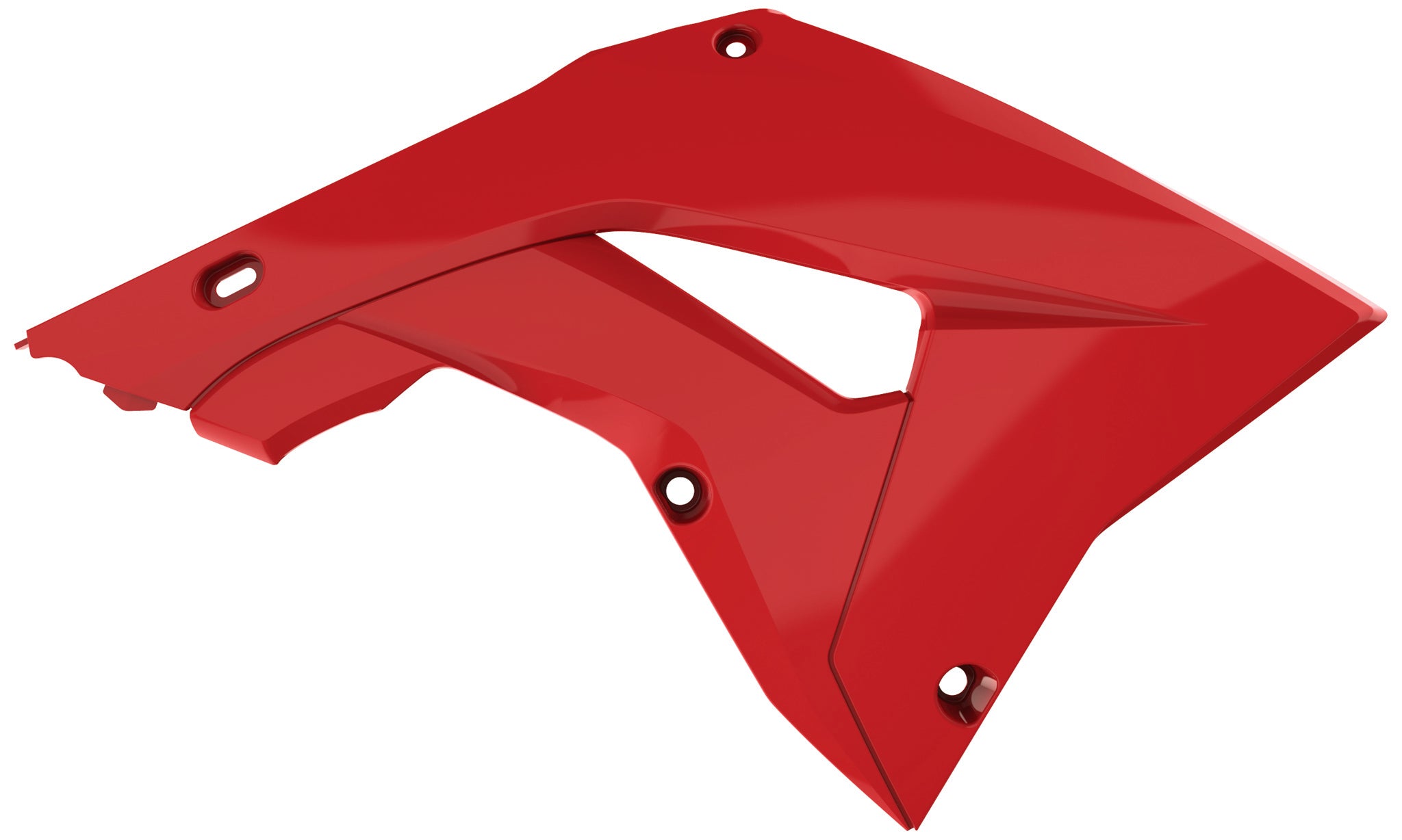 Polisport restyling radiator scoops CR125/250(02-07) crf(18) style Red cr04