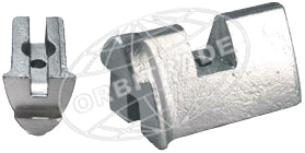 Orbitrade sinkkianodi Volvo Penta 50S