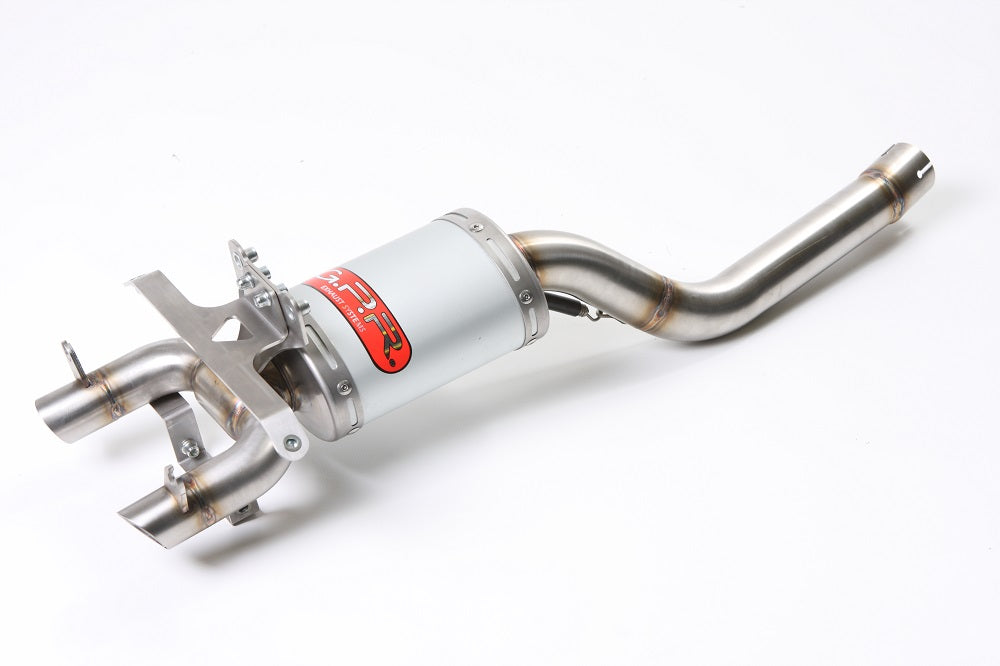 GPR Yamaha Fz6 600-Fazer S1-S2 2004/13 Ghost EC-Approv. slip-on exhaust Allumini