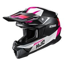 HJC Kypärä C50 Slide Musta/Pinkki MC8SF