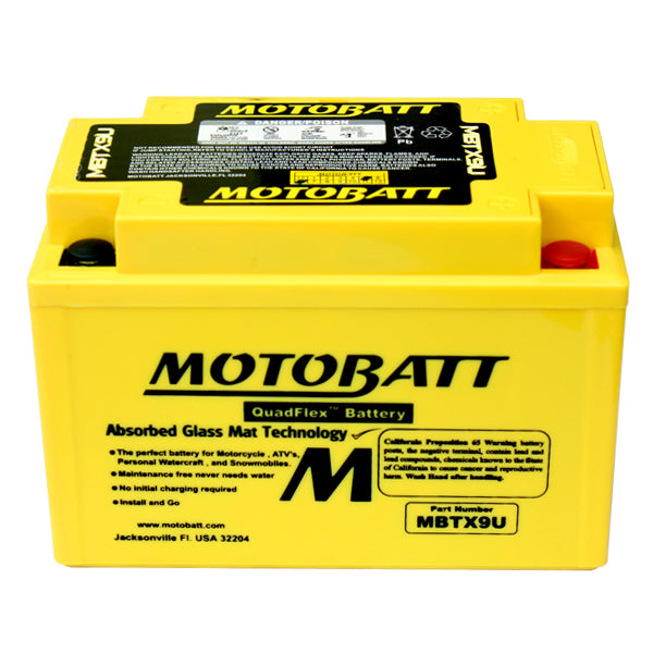 Motobatt akku, MBTX9U
