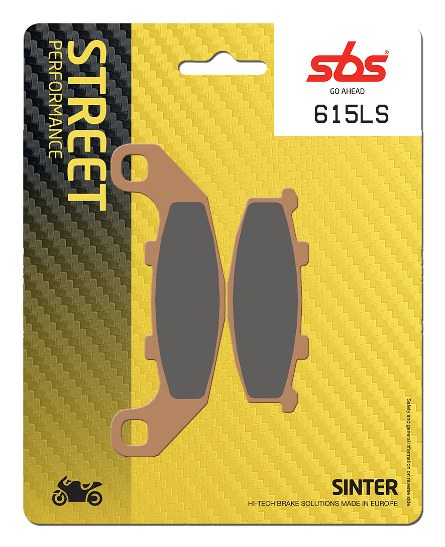 Sbs Jarrupalat Sintered Taakse