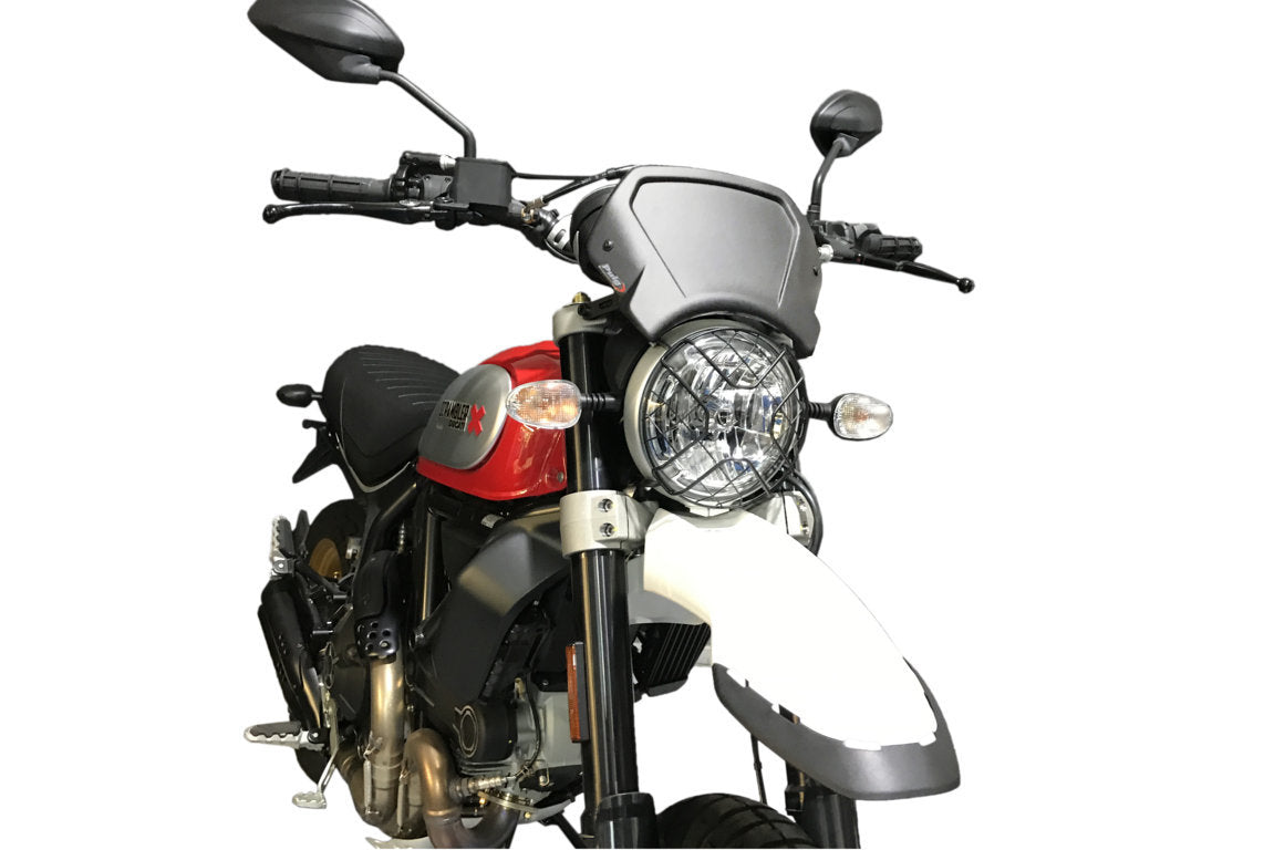 Puig Aluminium Front Plate For Ducati Scrambler C/Alu