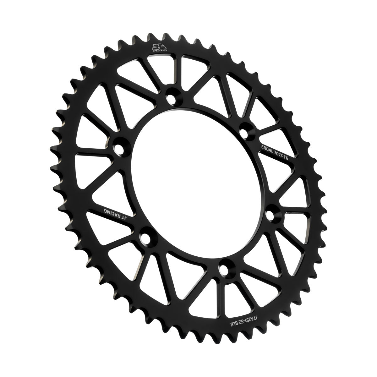 JT Takaratas Alumiini 7075 T6 Musta JTA251.52BLK