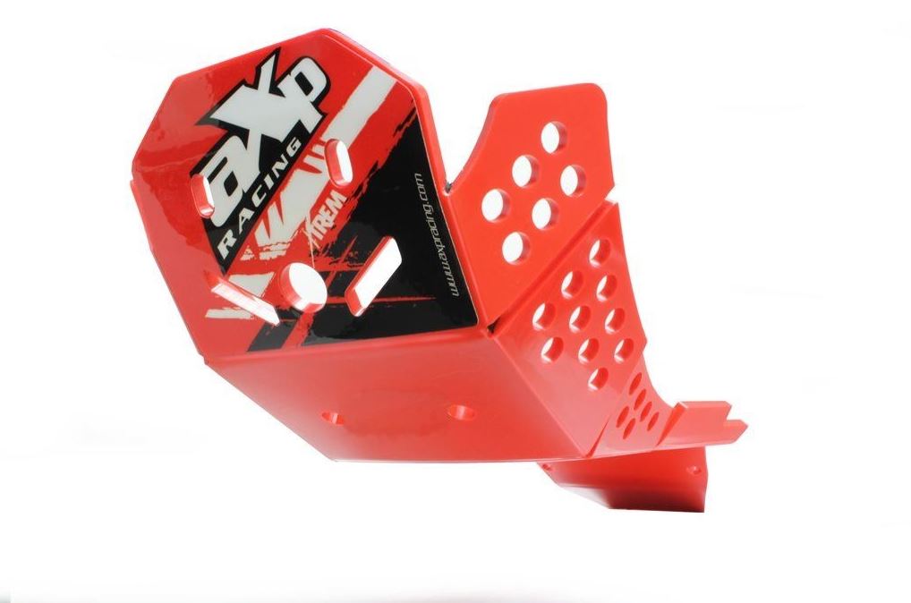 AXP Xtrem HDPE Skid Plate Red Honda CRF450L 19-20