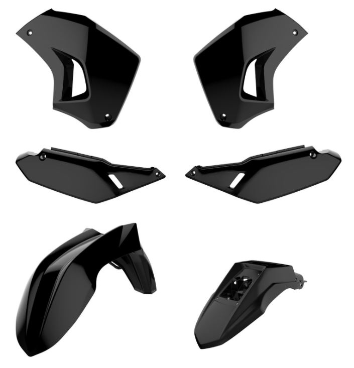 Polisport Kit Kawasaki KLR 650 (08->18) Black