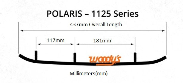 Woody´s Ohjausrauta Snowcross