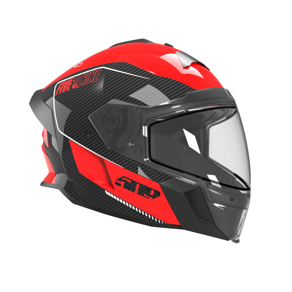 Delta V Carbon Ignite Шлем для снегохода
