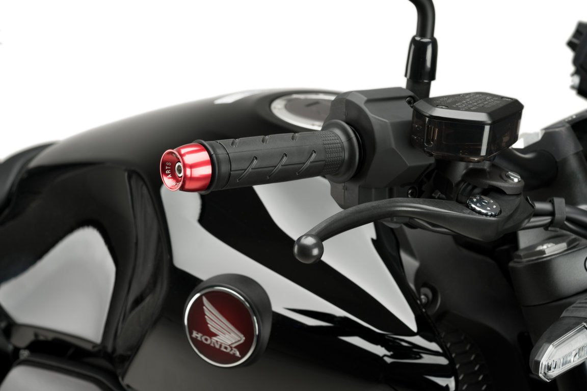 Puig Bar End Aluminum Mod.Speed Suzuki C/Red