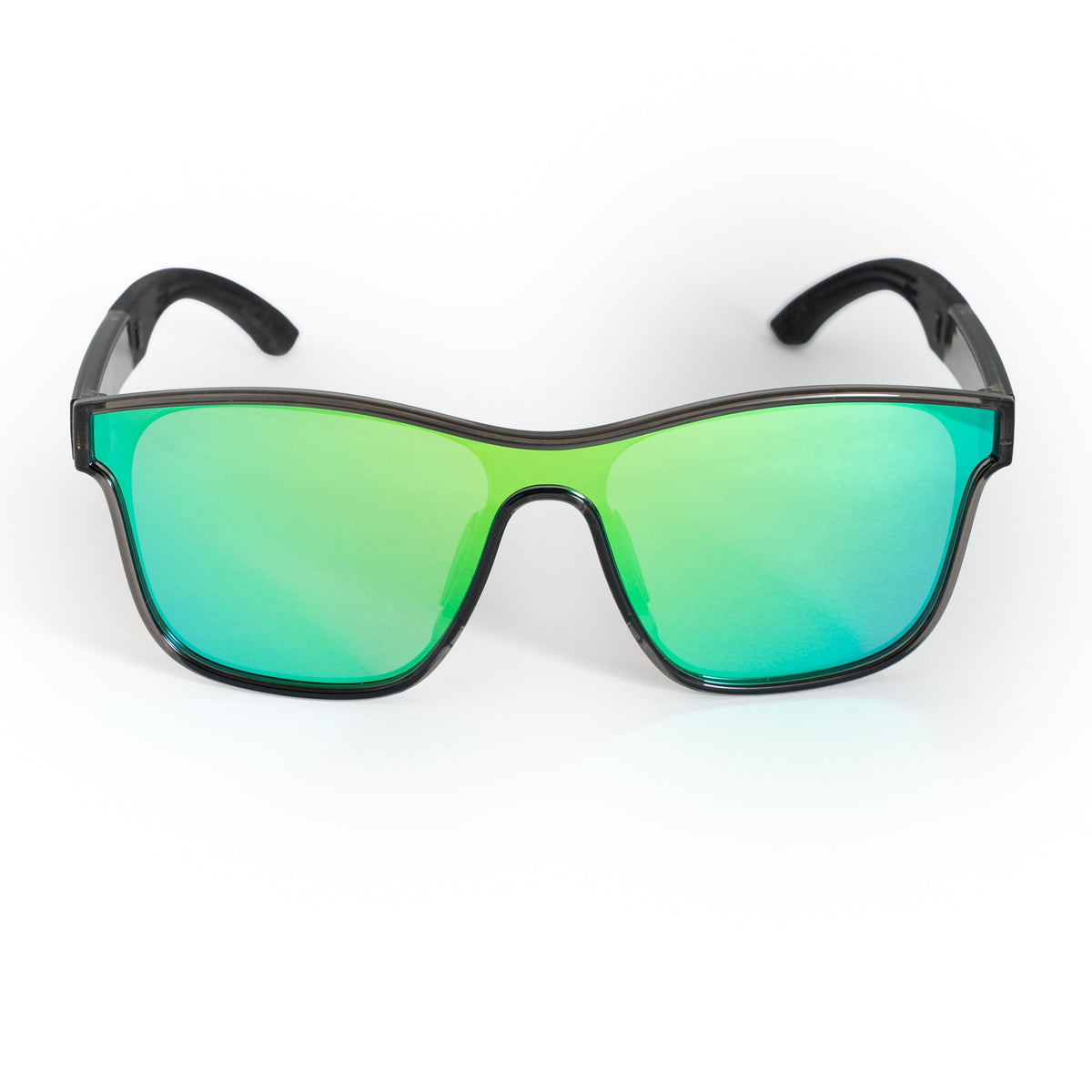 Jethwear Vibe Visors Aurinkolasit Smoke / Green Ion