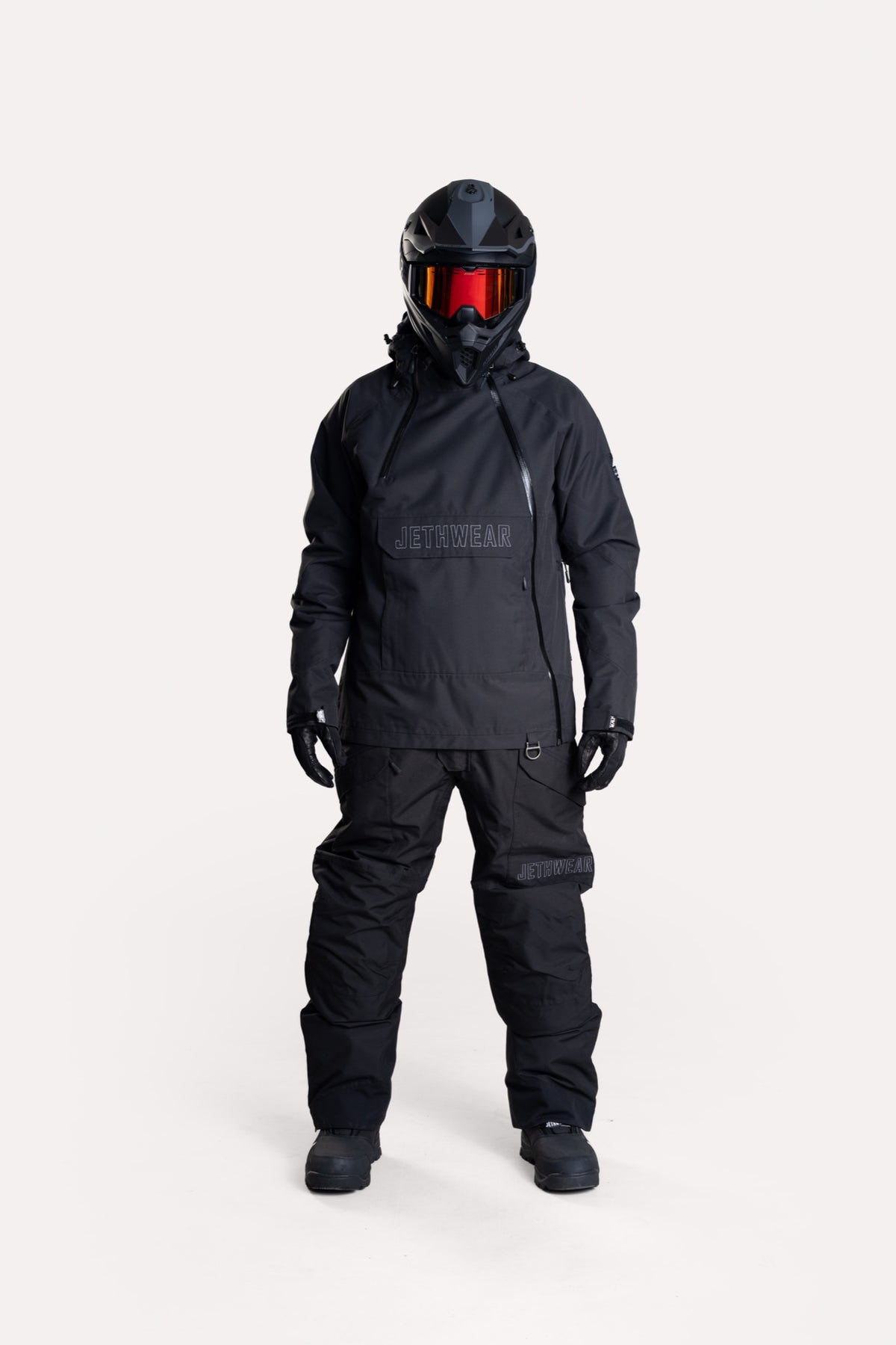Jethwear Flight Anorak Kelkkatakki Black/Iron
