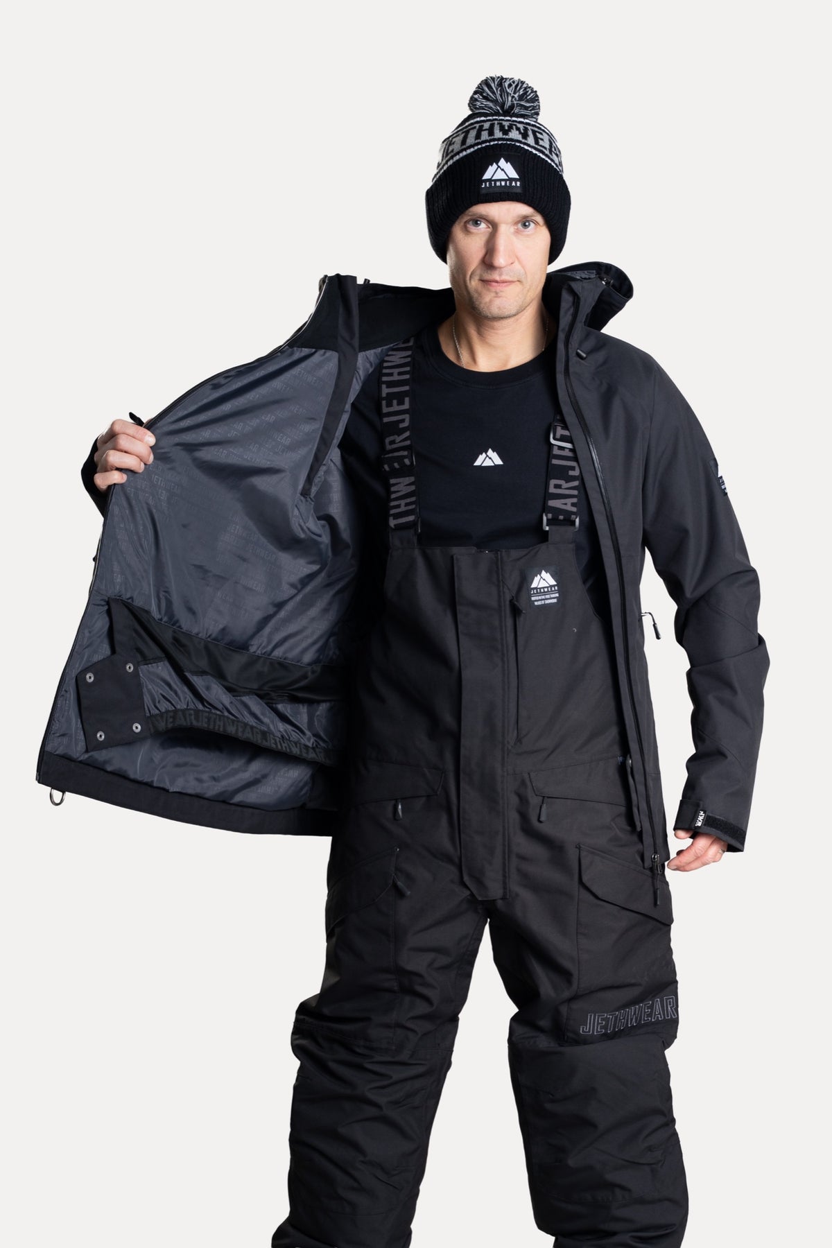 Jethwear Flight Anorak Kelkkatakki Black/Iron