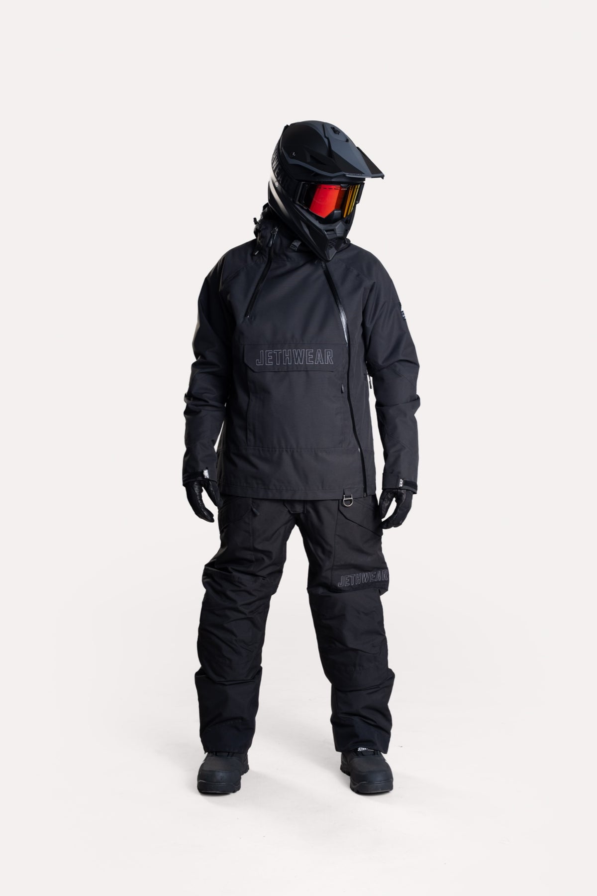 Jethwear Flight Anorak Kelkkatakki Black/Iron