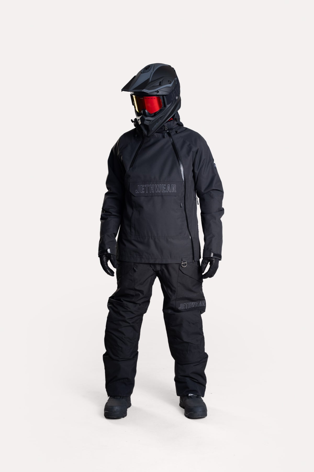 Jethwear Flight Anorak Kelkkatakki Black/Iron