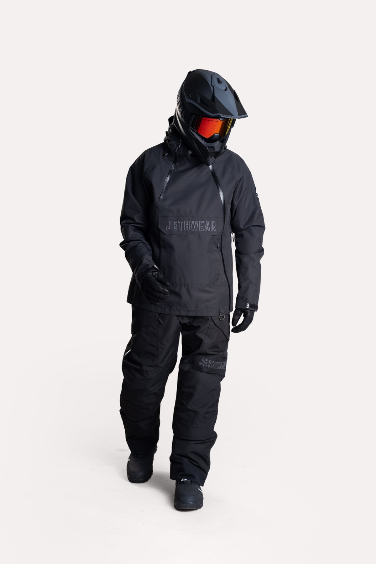 Jethwear Flight Anorak Kelkkatakki Black/Iron