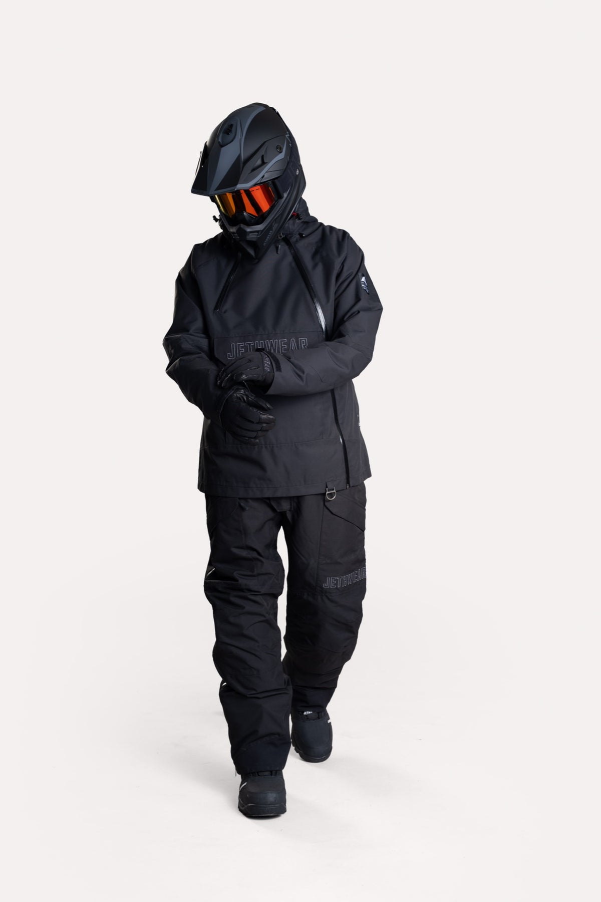 Jethwear Flight Anorak Kelkkatakki Black/Iron