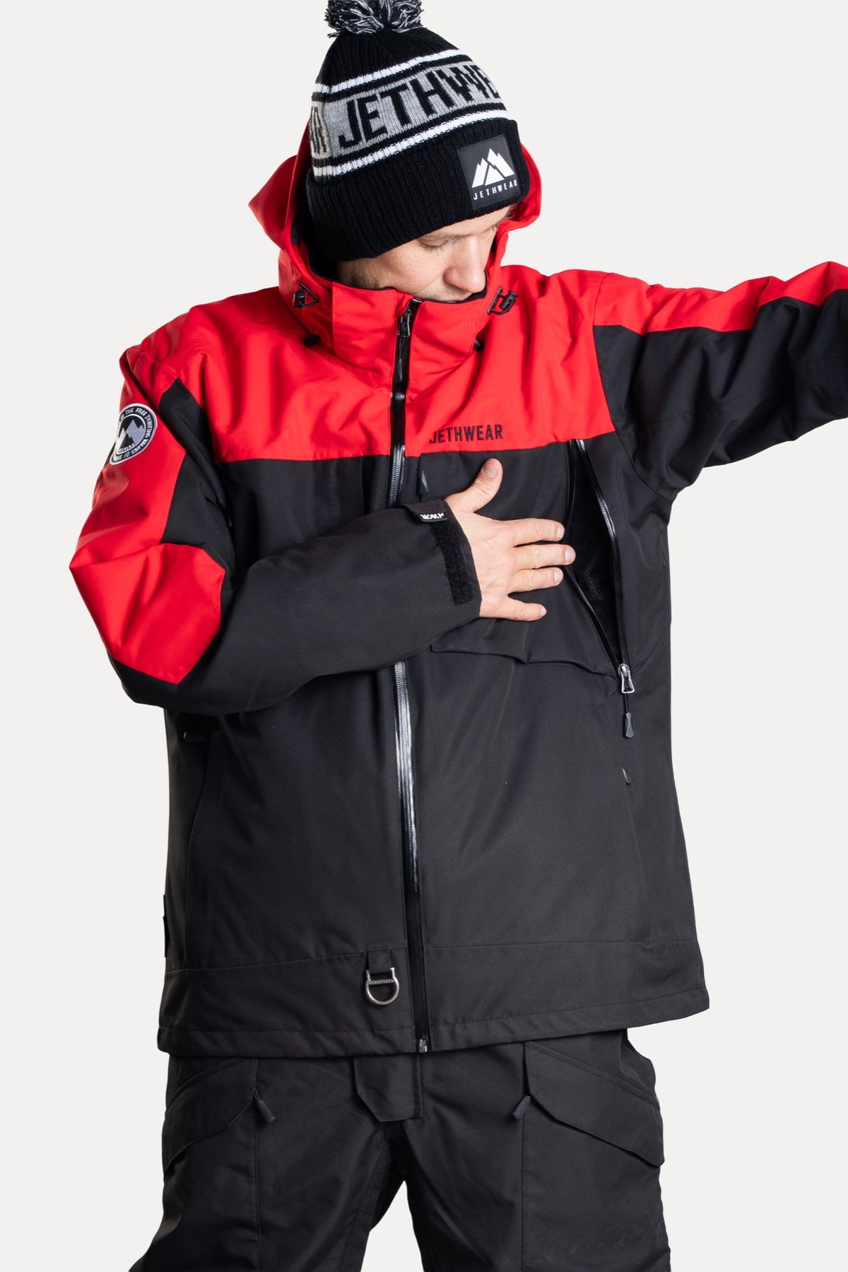 Jethwear Venture S.A.F.E Kelkkatakki Black/Red