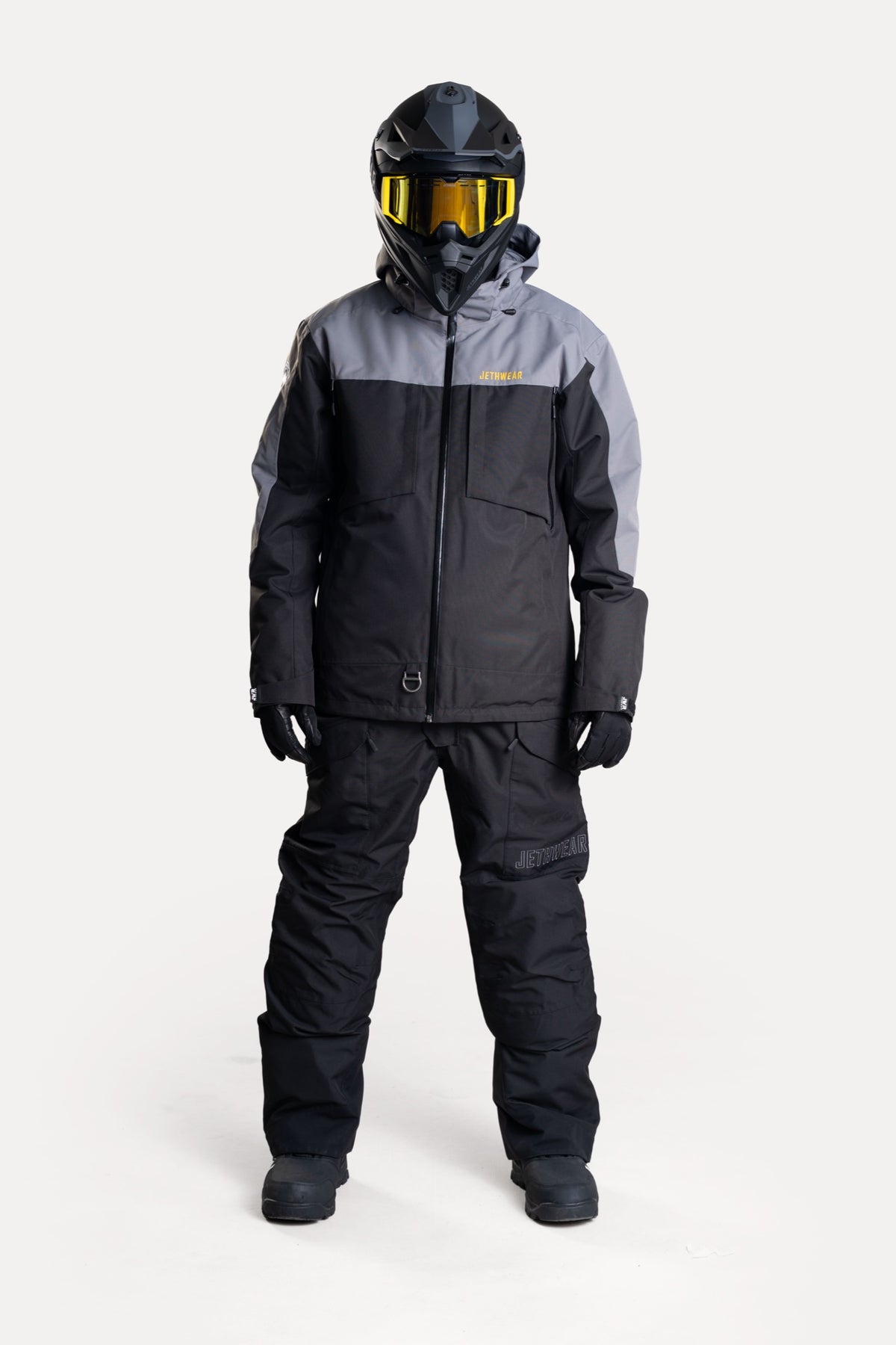 Jethwear Venture S.A.F.E Kelkkatakki Black/Grey/Yellow
