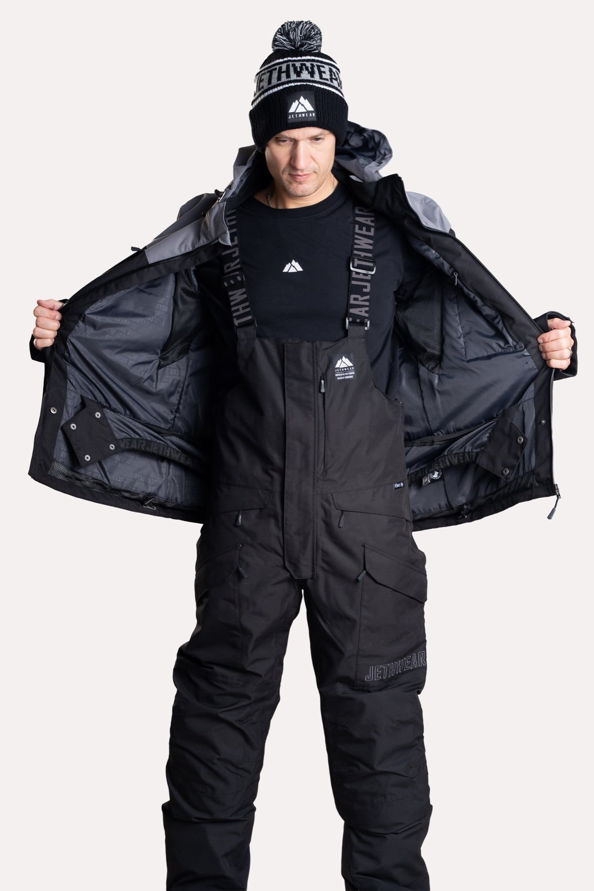 Jethwear Venture S.A.F.E Kelkkatakki Black/Grey/Yellow