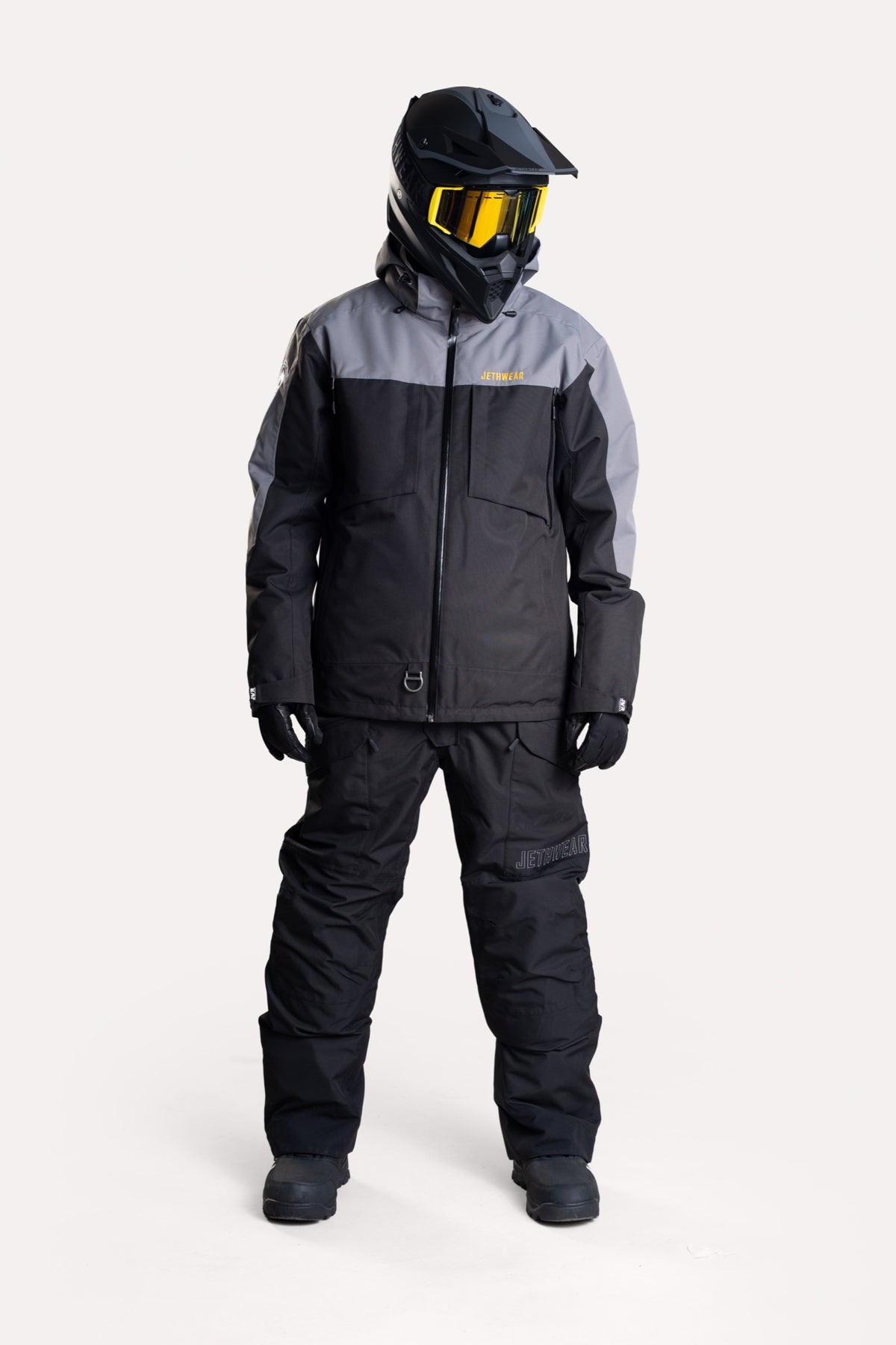 Jethwear Venture S.A.F.E Kelkkatakki Black/Grey/Yellow