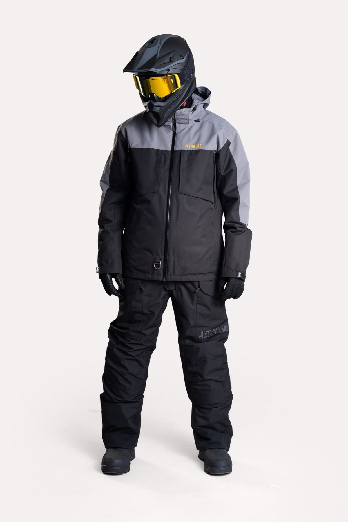 Jethwear Venture S.A.F.E Kelkkatakki Black/Grey/Yellow