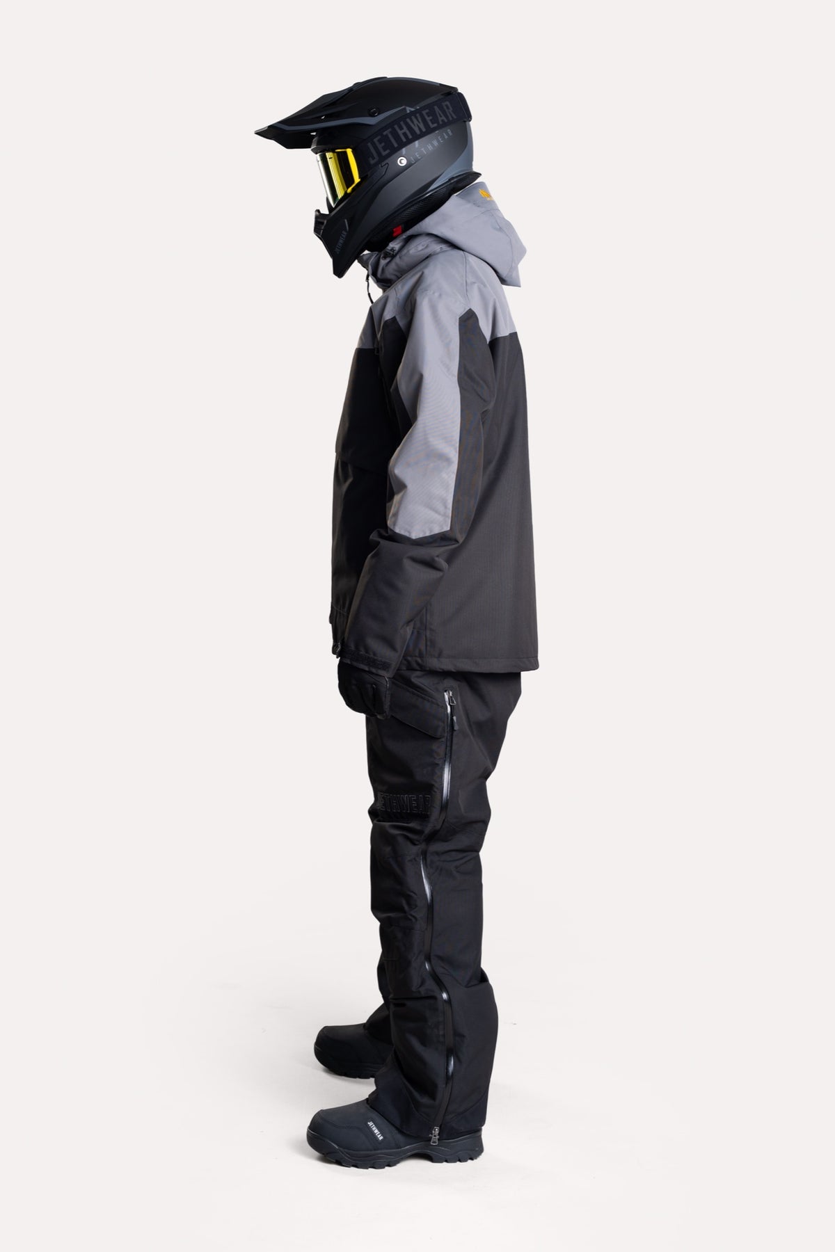 Jethwear Venture S.A.F.E Kelkkatakki Black/Grey/Yellow