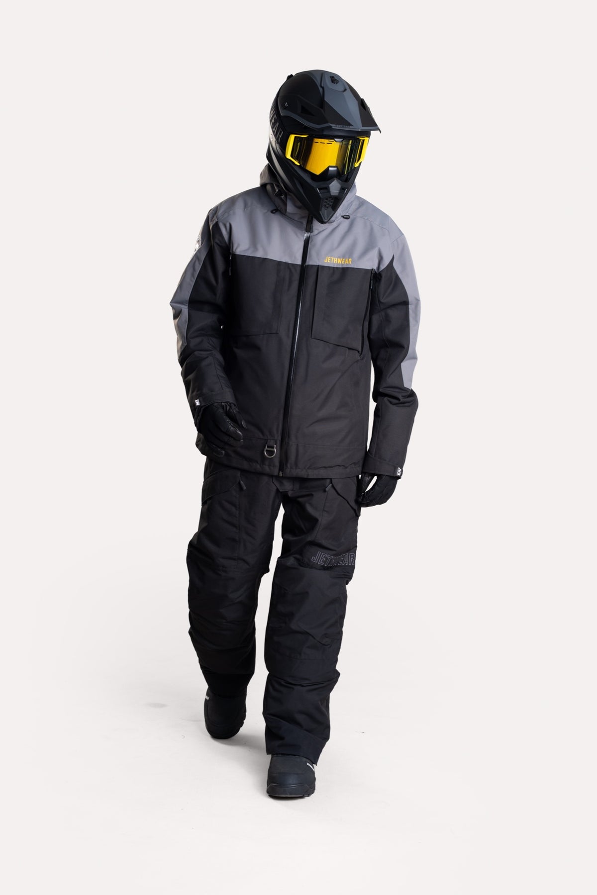 Jethwear Venture S.A.F.E Kelkkatakki Black/Grey/Yellow