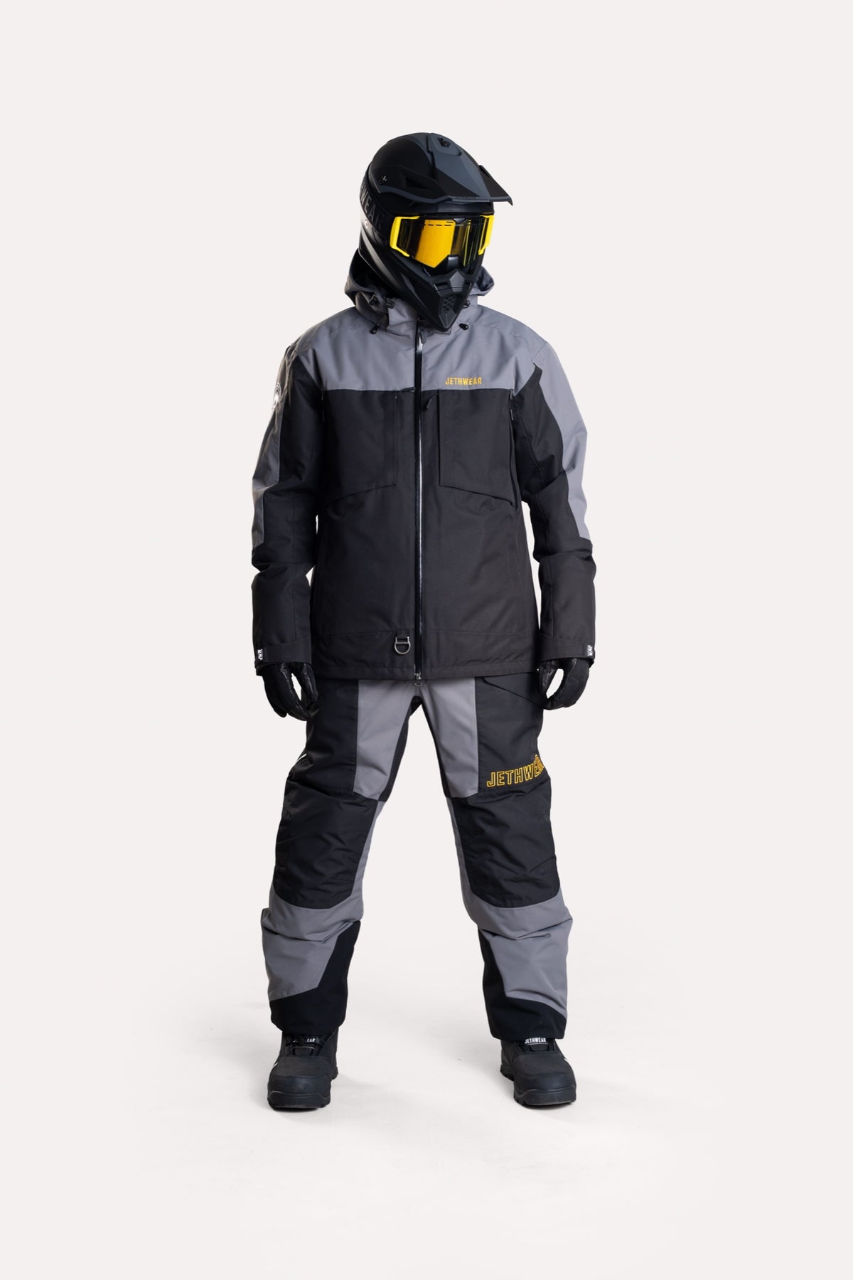 Jethwear Venture S.A.F.E Kelkkatakki Black/Grey/Yellow