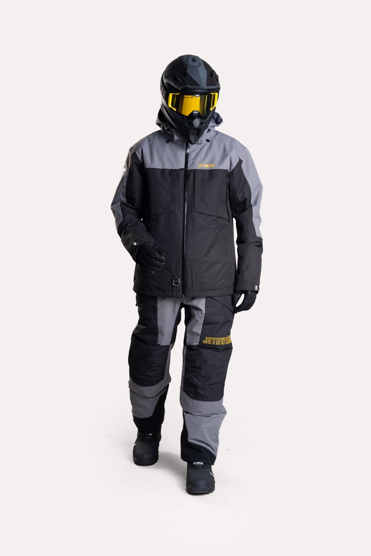 Jethwear Venture S.A.F.E Kelkkatakki Black/Grey/Yellow