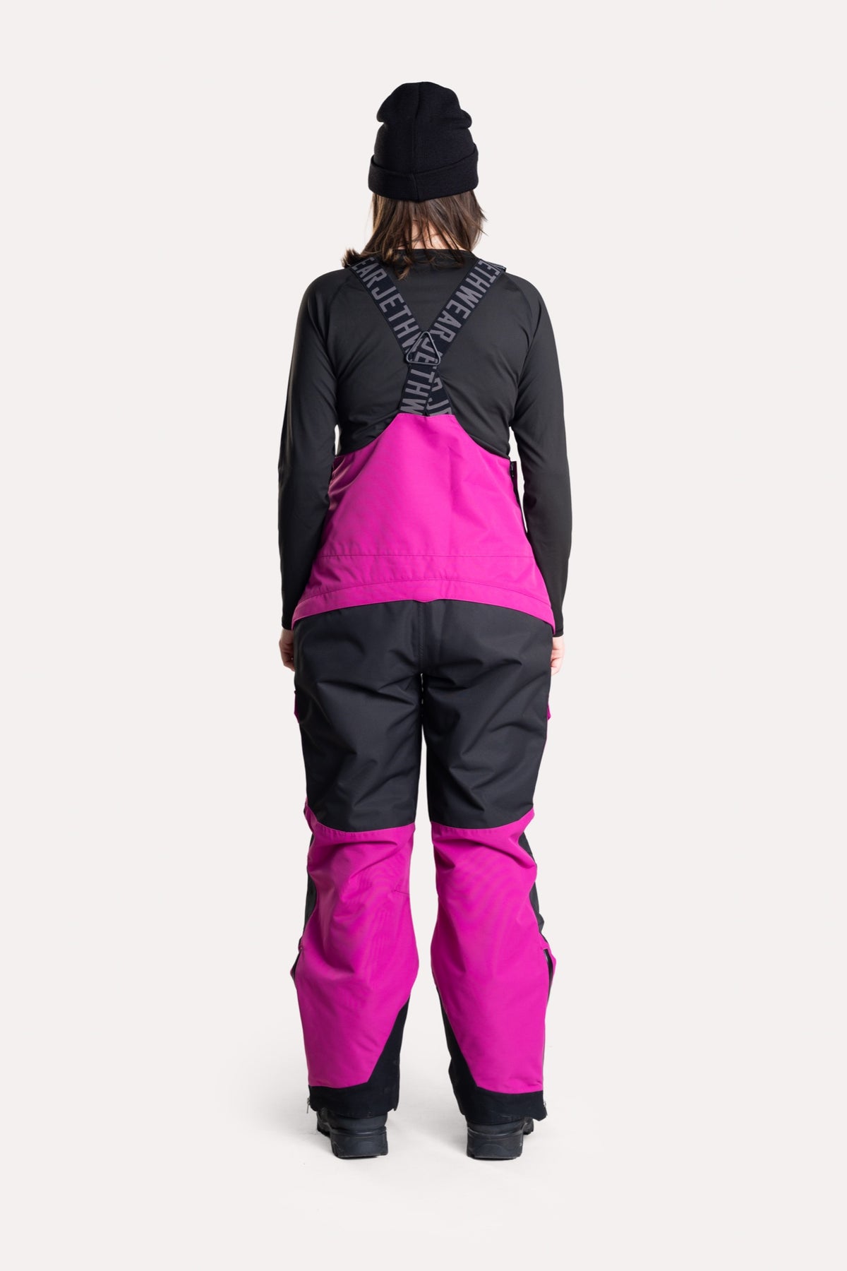 Jethwear Naisten Treeline Bib Kelkkahousut Flower/Black