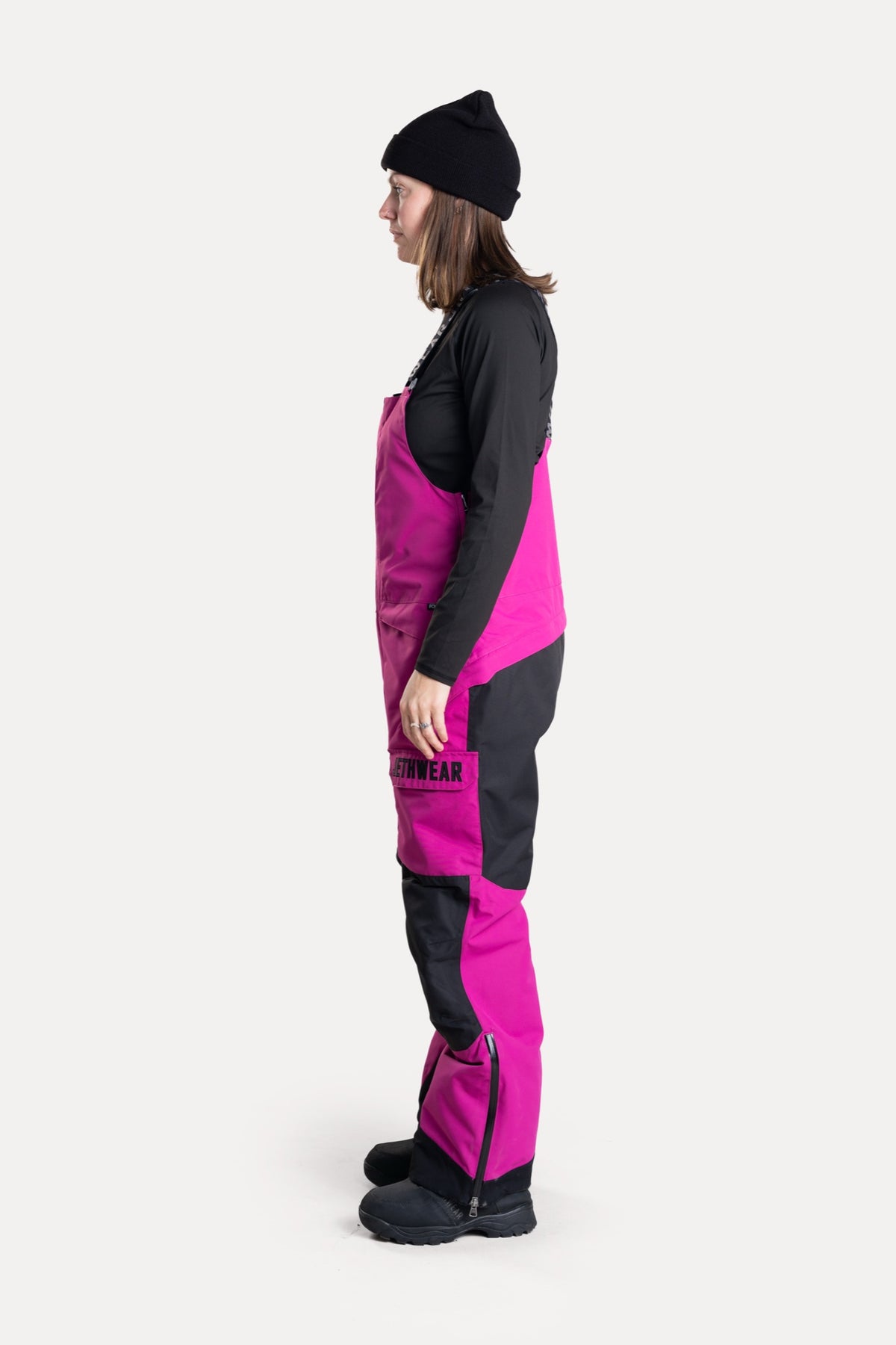 Jethwear Naisten Treeline Bib Kelkkahousut Flower/Black