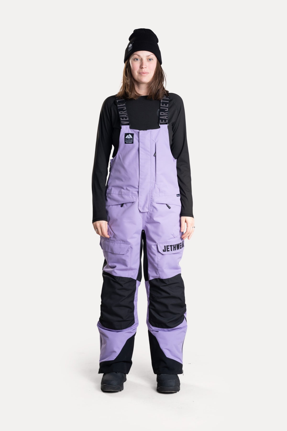 Jethwear Naisten Treeline Bib Kelkkahousut Lavender