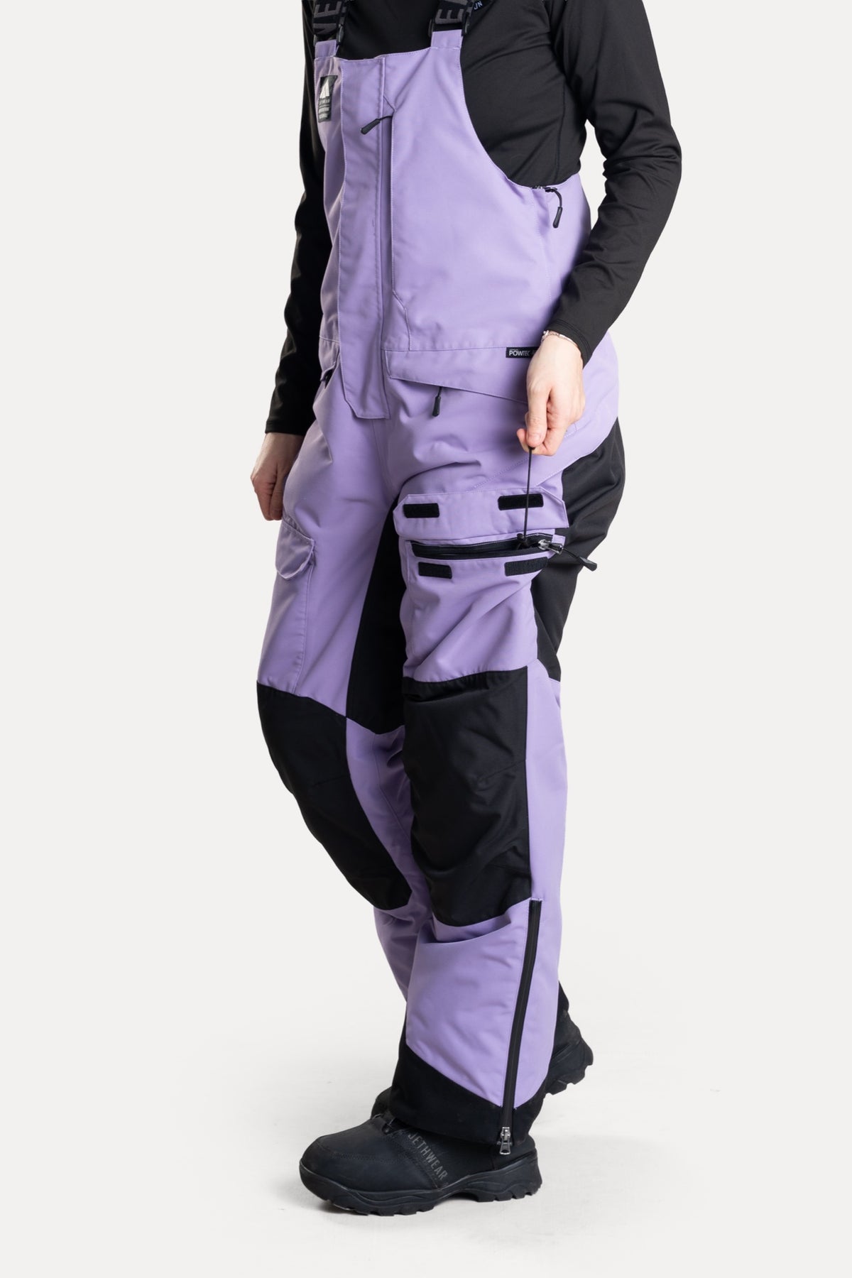 Jethwear Naisten Treeline Bib Kelkkahousut Lavender