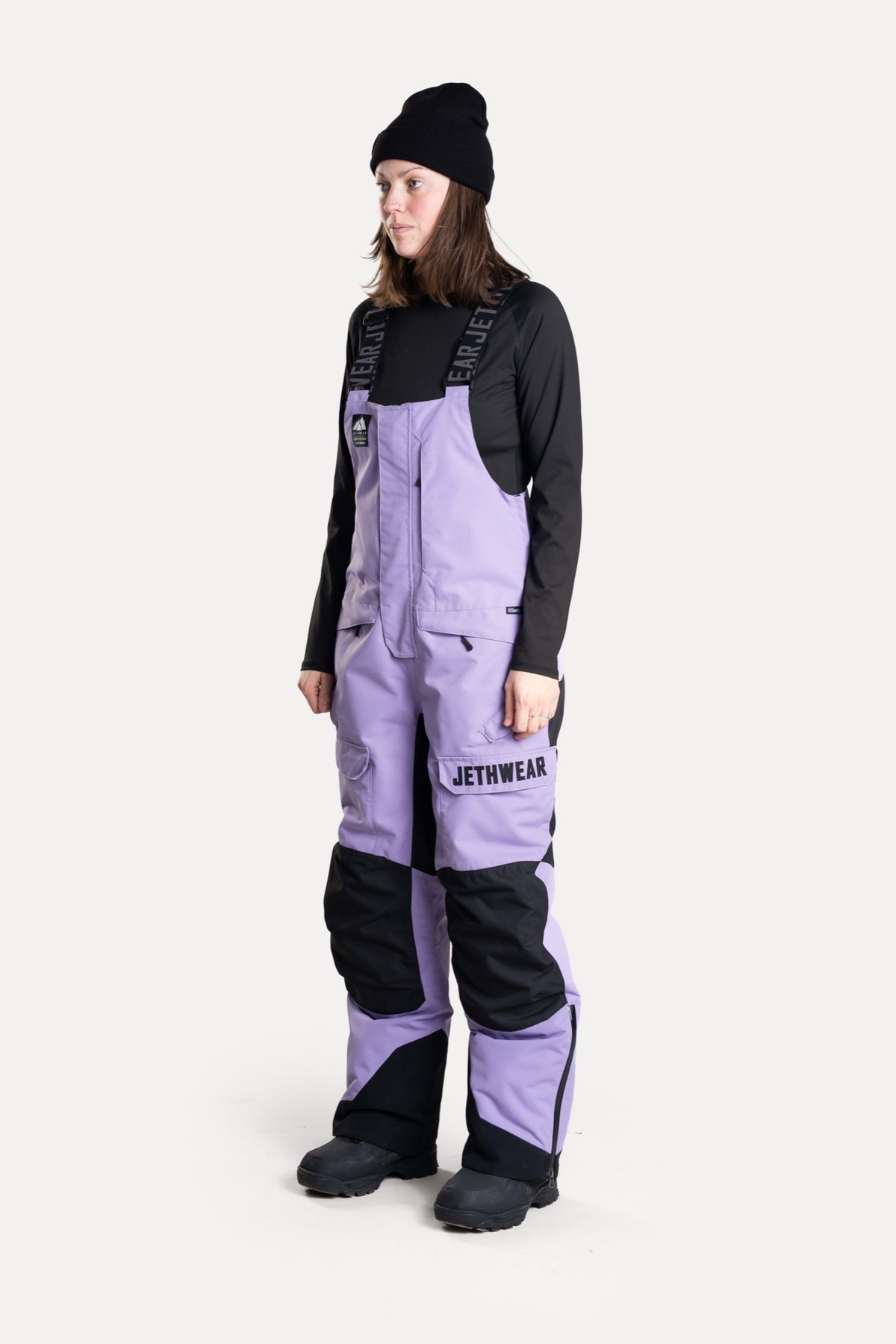 Jethwear Naisten Treeline Bib Kelkkahousut Lavender