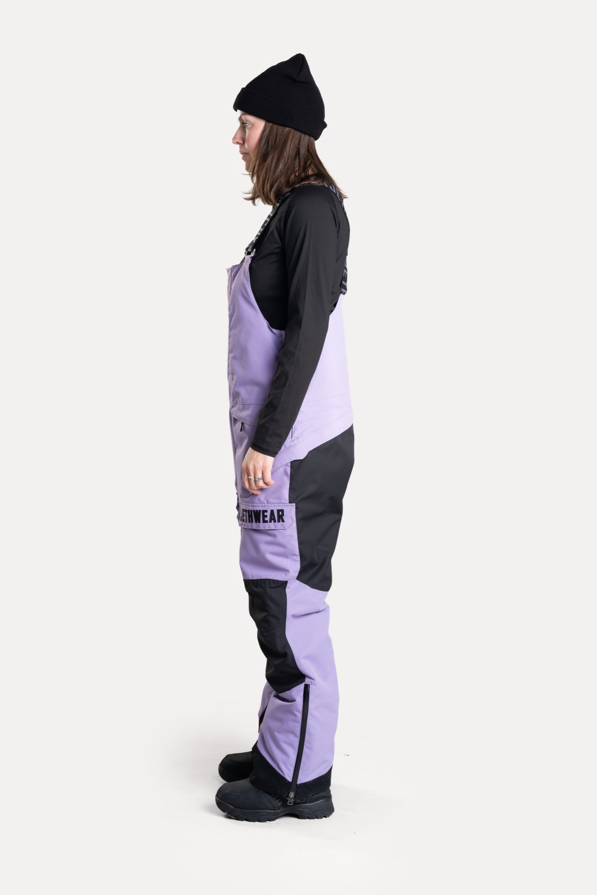 Jethwear Naisten Treeline Bib Kelkkahousut Lavender