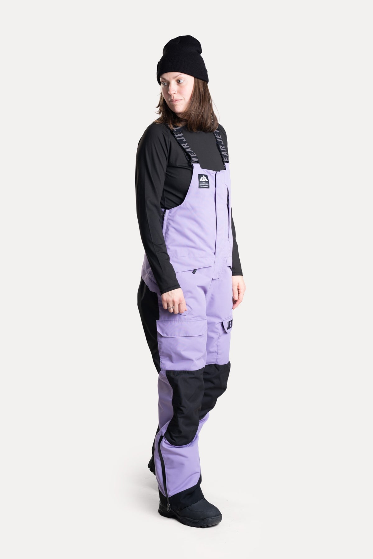 Jethwear Naisten Treeline Bib Kelkkahousut Lavender