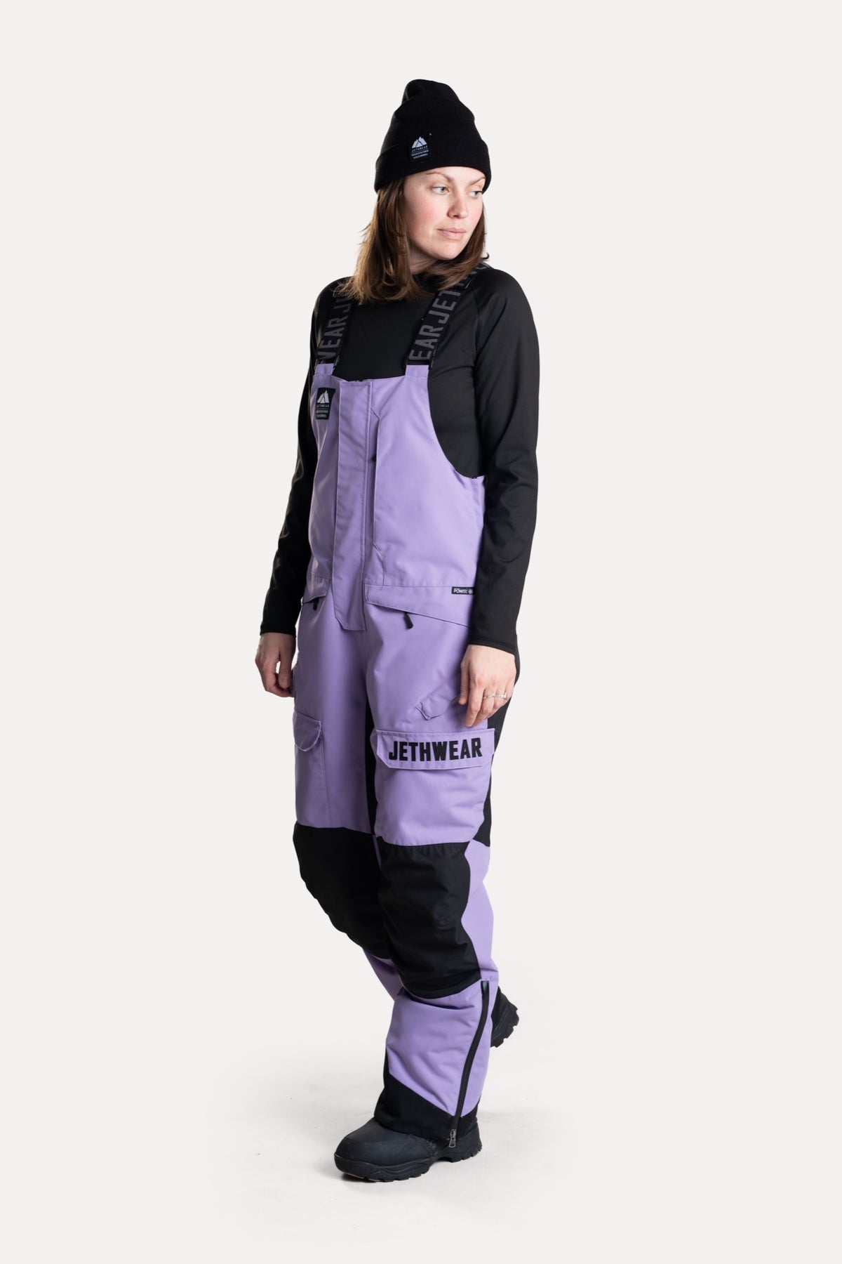 Jethwear Naisten Treeline Bib Kelkkahousut Lavender