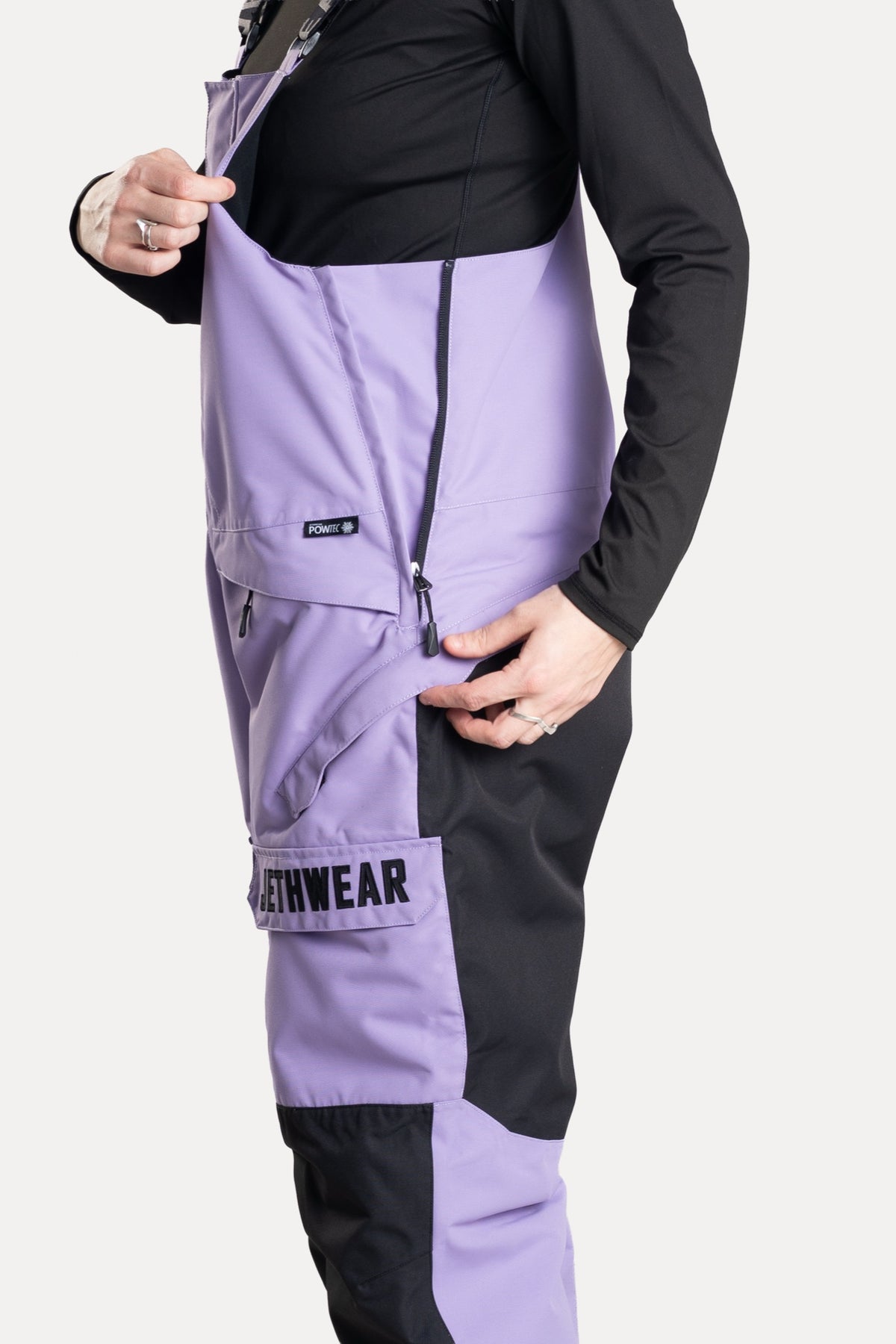 Jethwear Naisten Treeline Bib Kelkkahousut Lavender