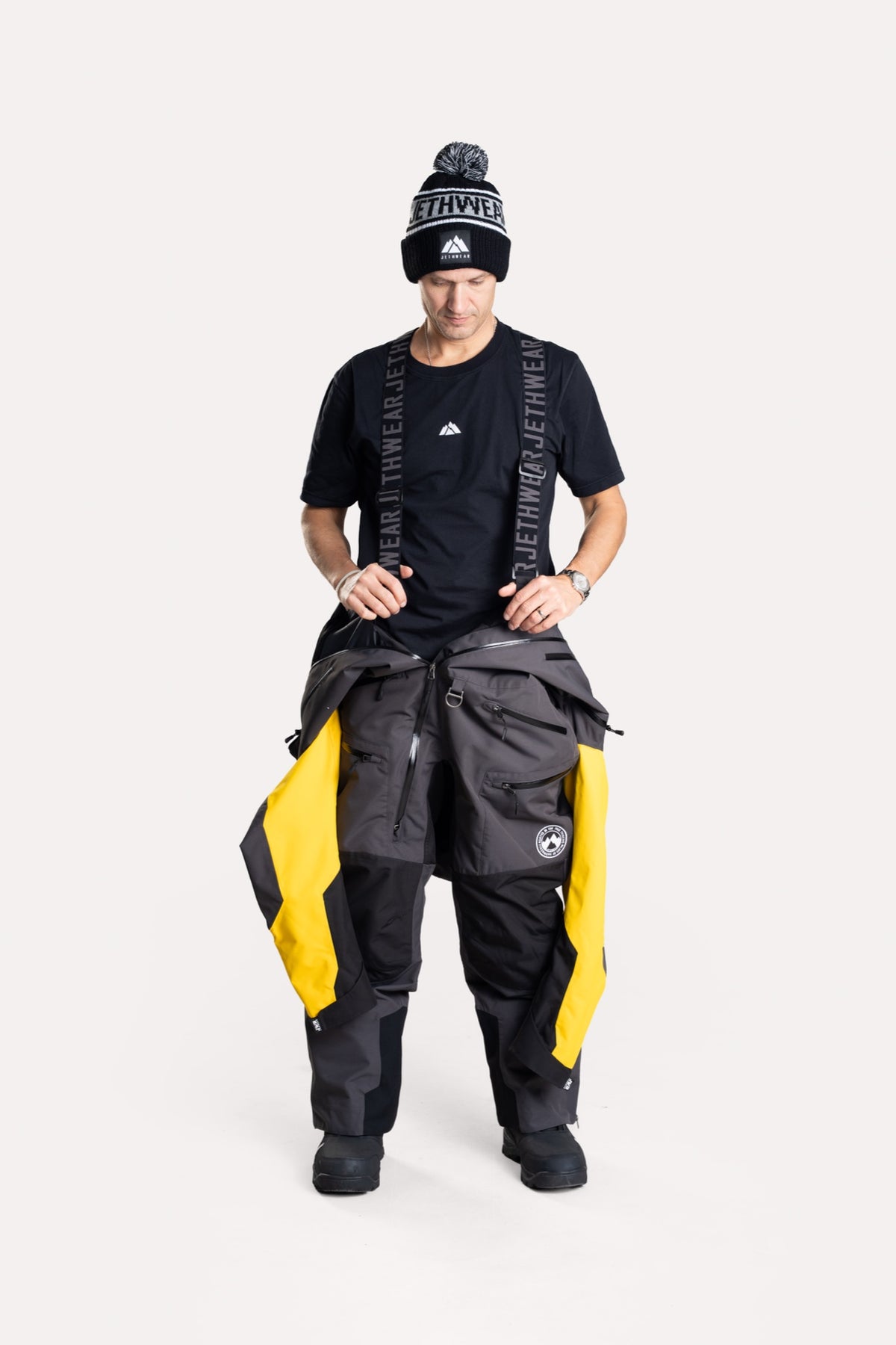 Jethwear The One V2 Kelkkahaalari Iron/Spectral Yellow
