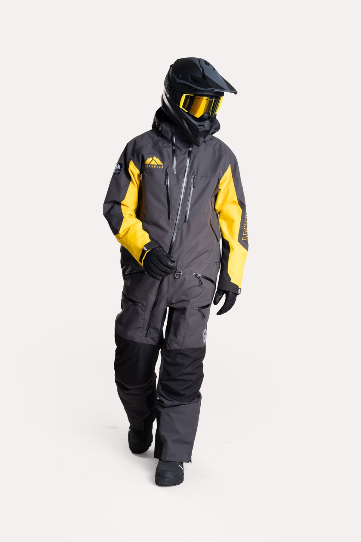 Jethwear The One V2 Kelkkahaalari Iron/Spectral Yellow