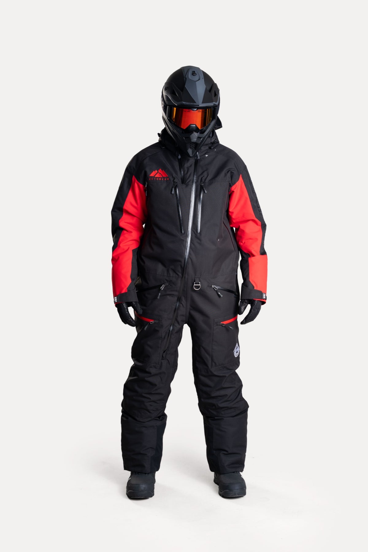 Jethwear The One V2 Vuorellinen Kelkkahaalari Black/Flame