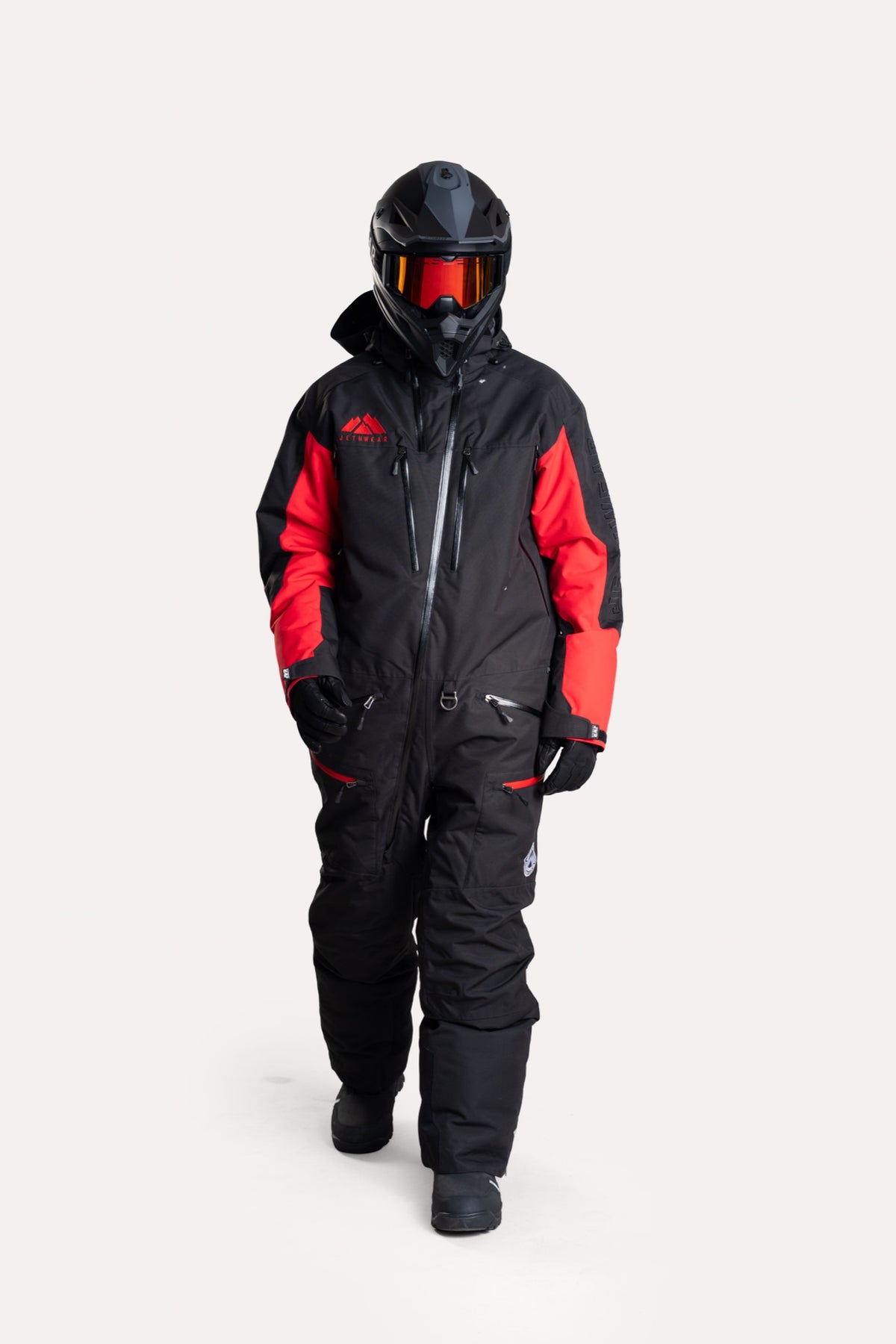 Jethwear The One V2 Vuorellinen Kelkkahaalari Black/Flame