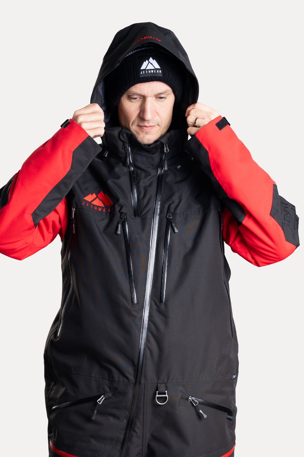 Jethwear The One V2 Vuorellinen Kelkkahaalari Black/Flame