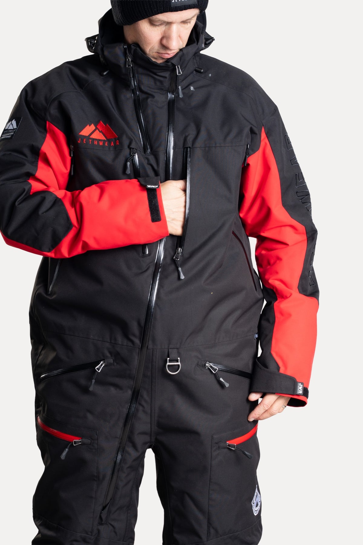 Jethwear The One V2 Vuorellinen Kelkkahaalari Black/Flame