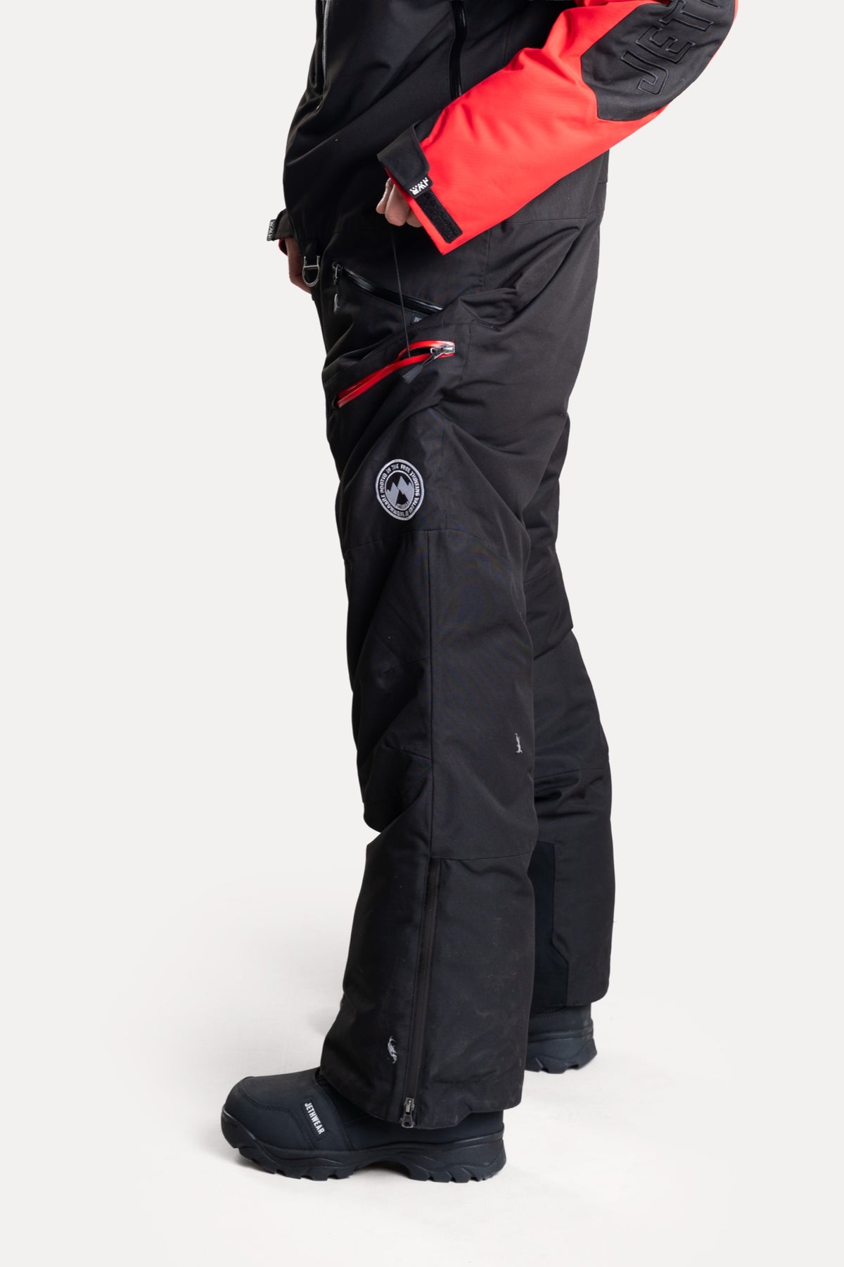 Jethwear The One V2 Vuorellinen Kelkkahaalari Black/Flame